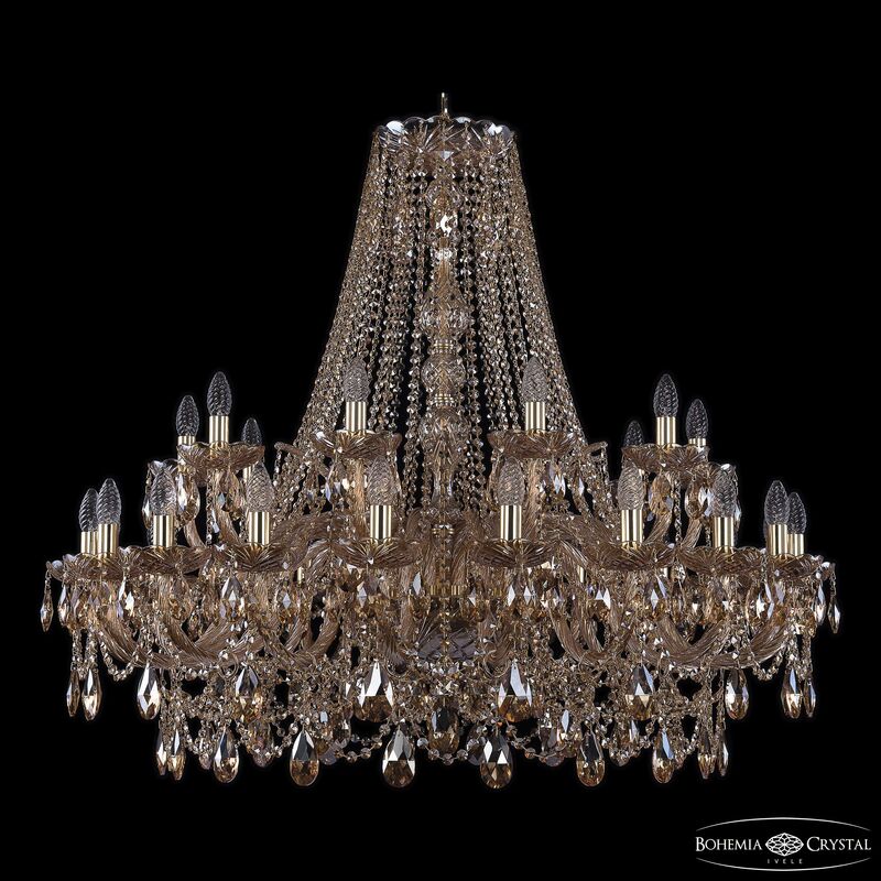 Подвесная люстра Bohemia Ivele Crystal 1411/20+10/400 G M721 в Санкт-Петербурге