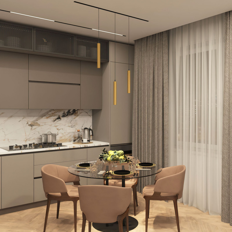 Трековый светильник Denkirs Smart DK8008-BG в Санкт-Петербурге