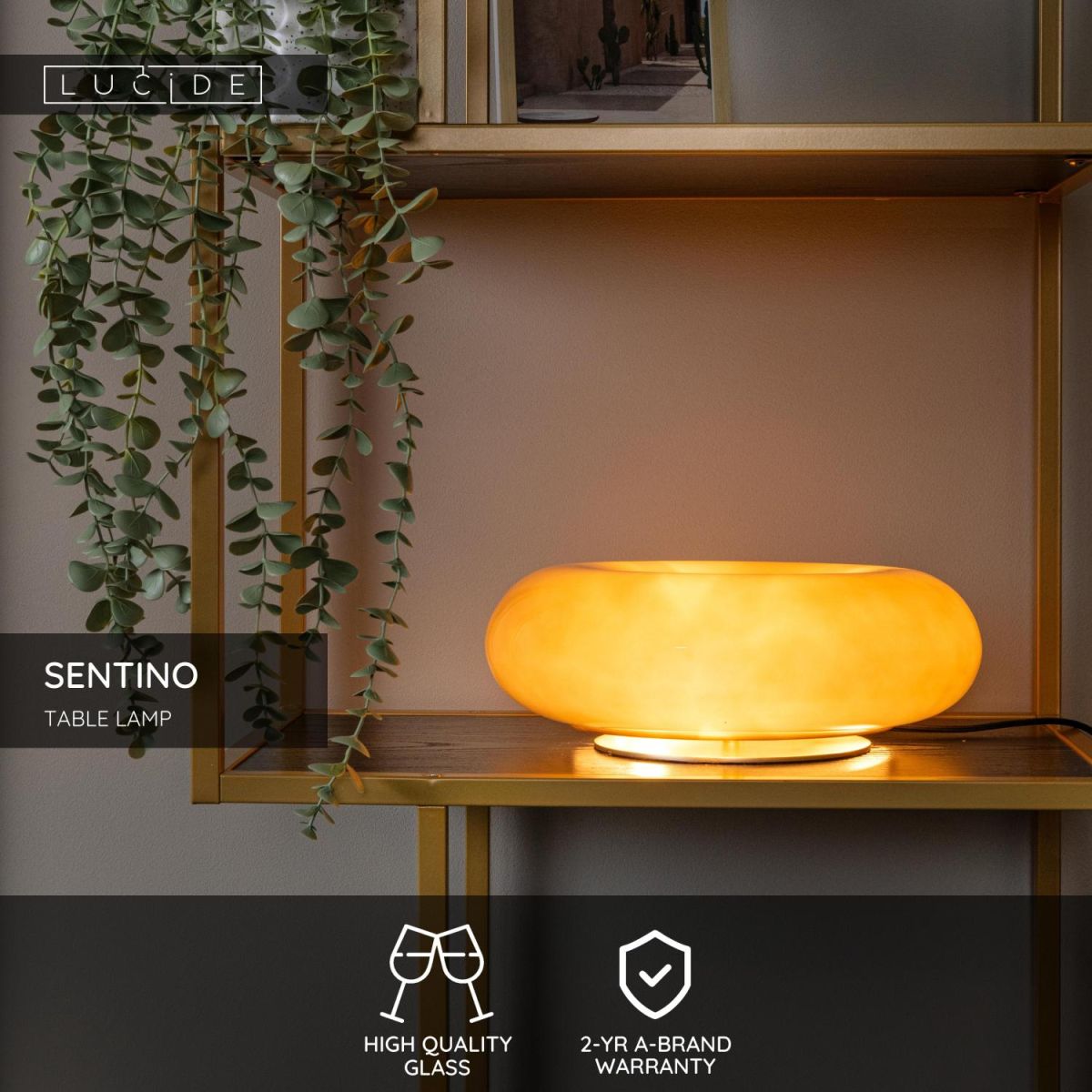 Настольная лампа Lucide Sentino 10525/30/41 в Санкт-Петербурге