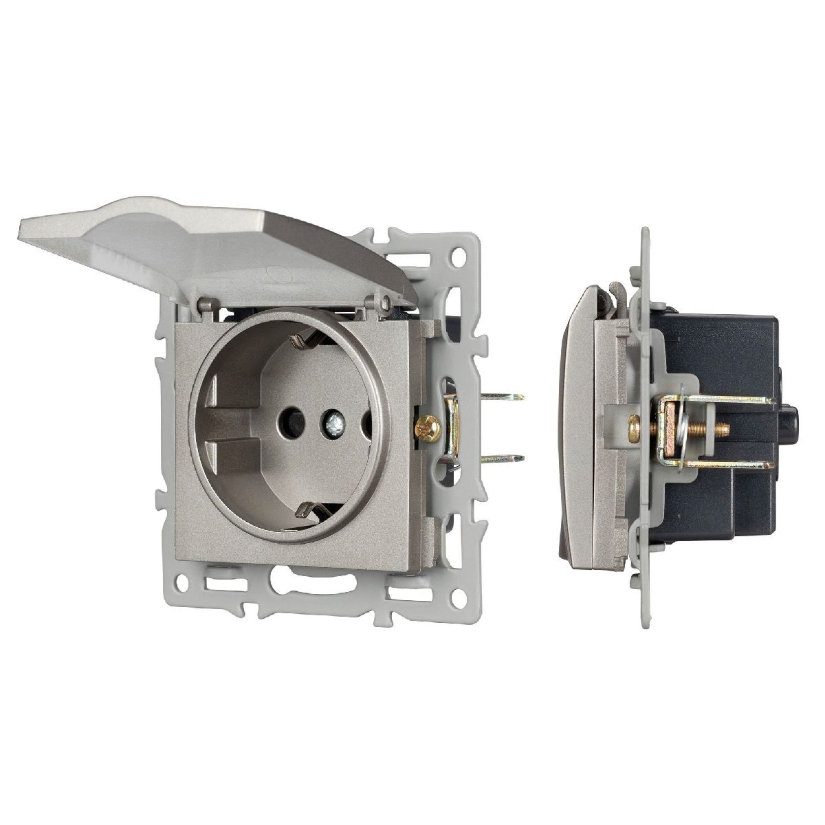 Механизм розетки влагозащищенный Arlight SCT-MCP-PL-GR (250V, 16A) 043747 в Санкт-Петербурге
