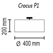 Потолочный светильник TopDecor Crocus Glade P1 01 03g в Санкт-Петербурге