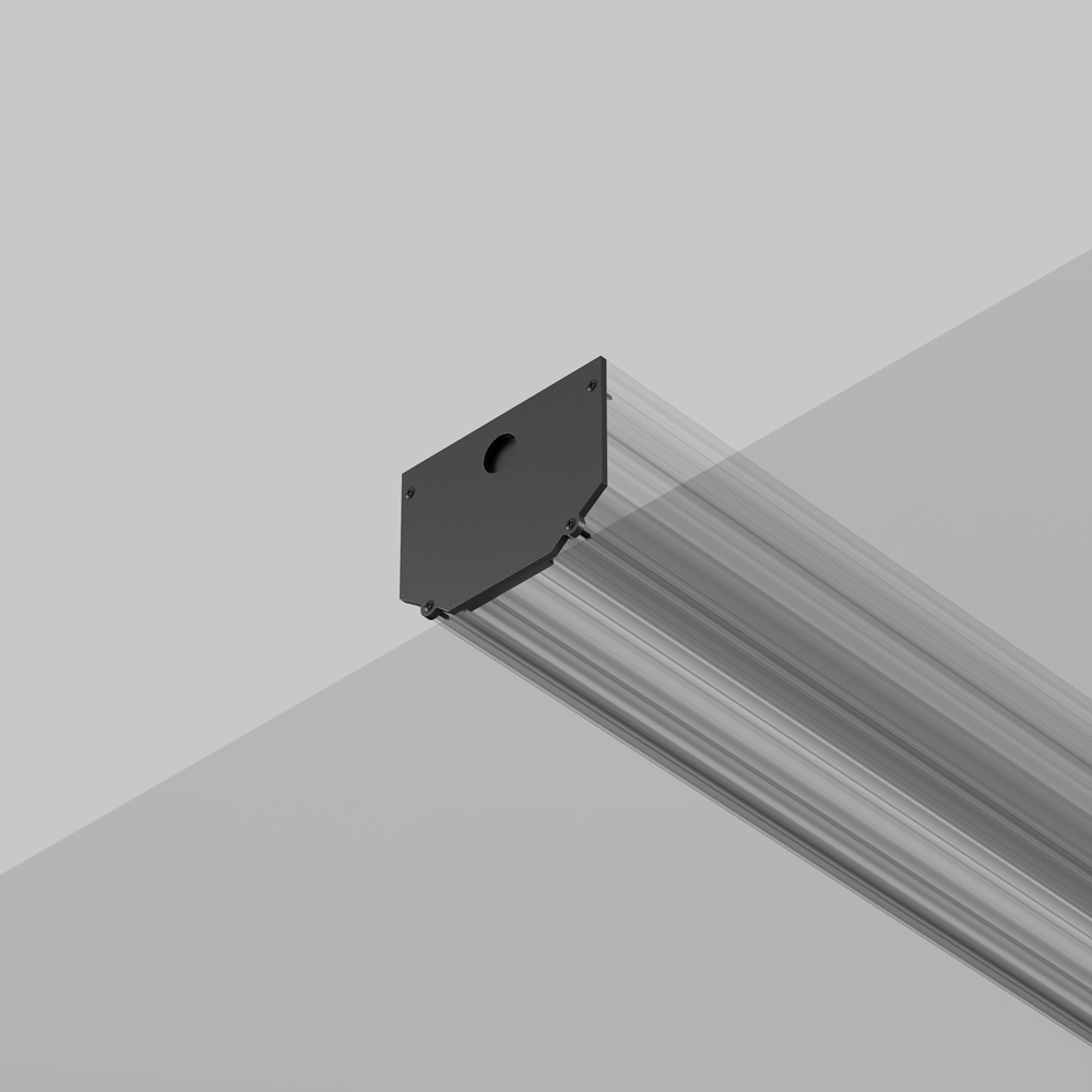 Комплект заглушек к шинопроводу Maytoni Technical Magnetic track system Exility Accessories for tracks Exility TRA034EC-SCH-42B в Санкт-Петербурге