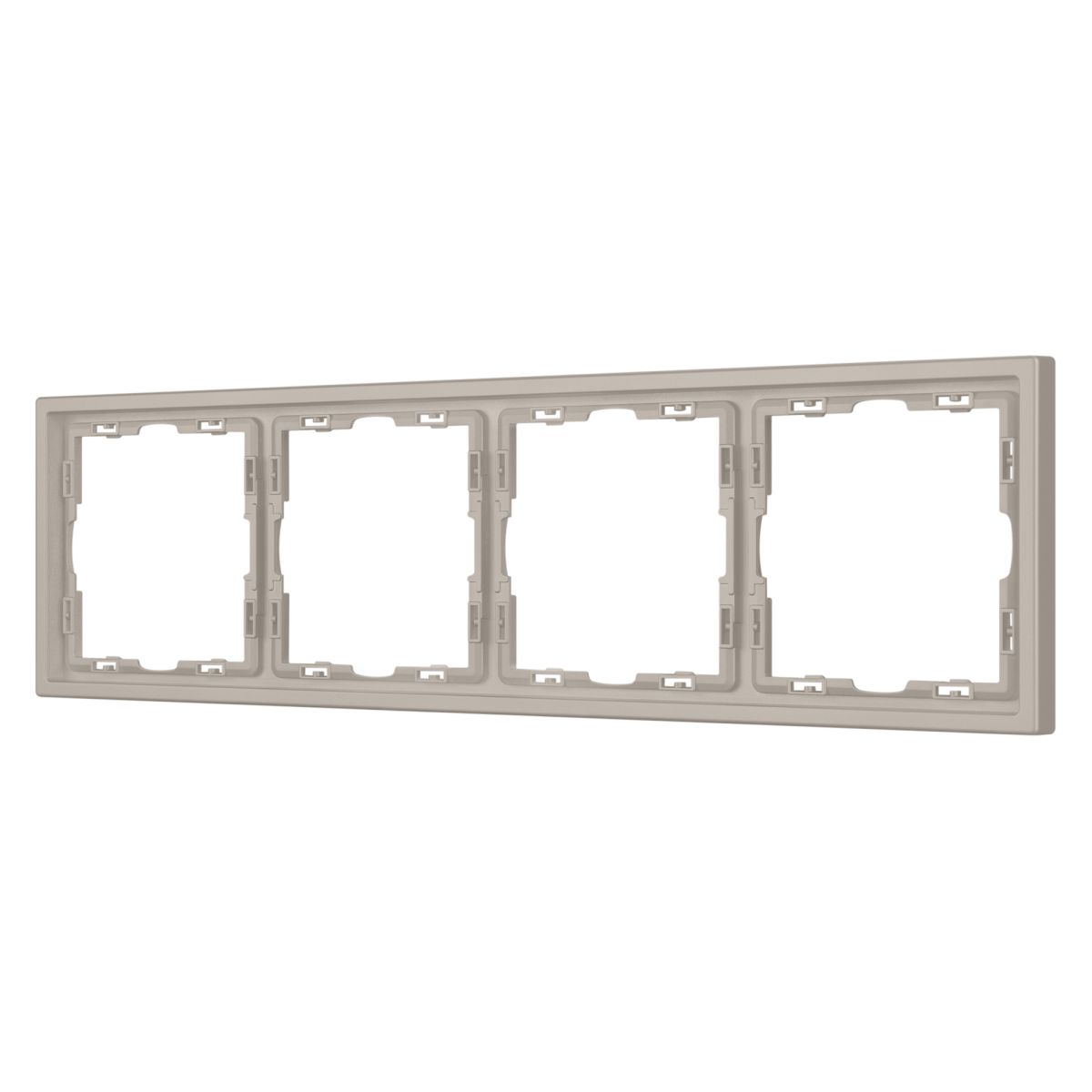 Рамка пластиковая Arlight FRM-NOBE-SFPL-4-CA 059460 в #REGION_NAME_DECLINE_PP#