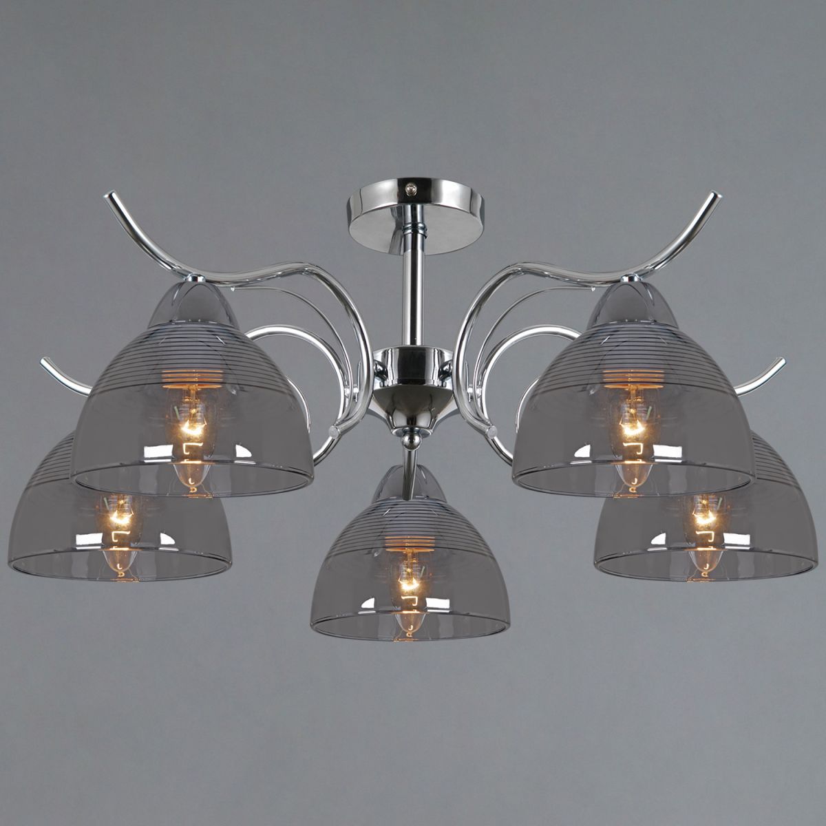 Люстра на штанге Illumico IL0733-5ASQ-25 CR AREZZO в Санкт-Петербурге