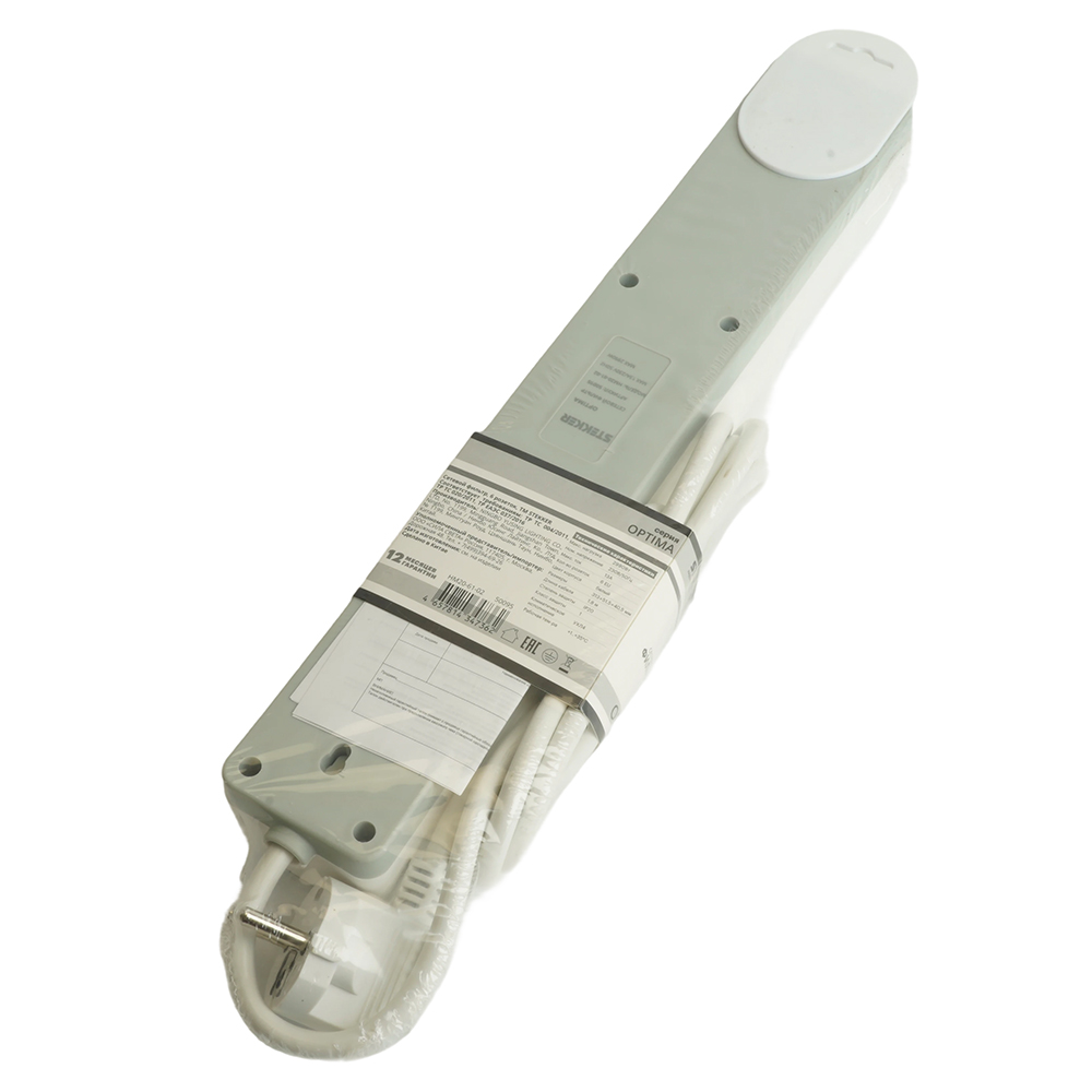 Сетевой фильтр 6-местный с/з Stekker Optima HM20-61-03 50096 в Санкт-Петербурге