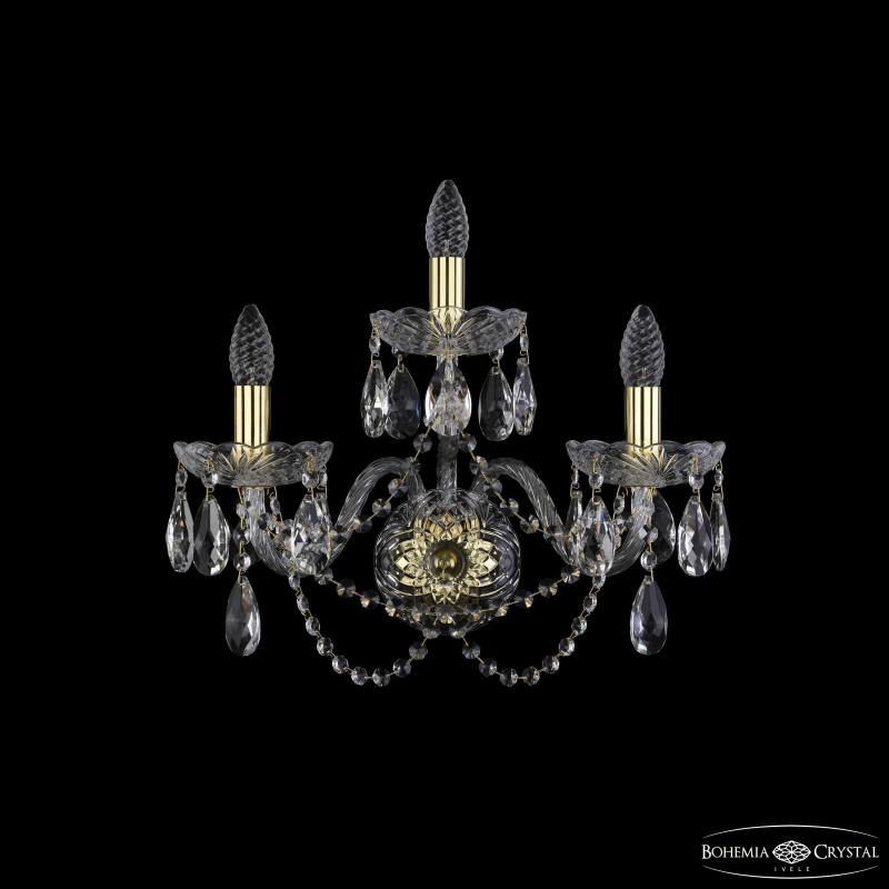 Бра Bohemia Ivele Crystal 1402B/2+1/195/XL G в Санкт-Петербурге