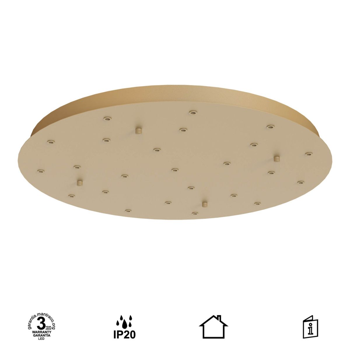 Основание потолочное 24L Mantra Modular Light Florones 9376 в Санкт-Петербурге