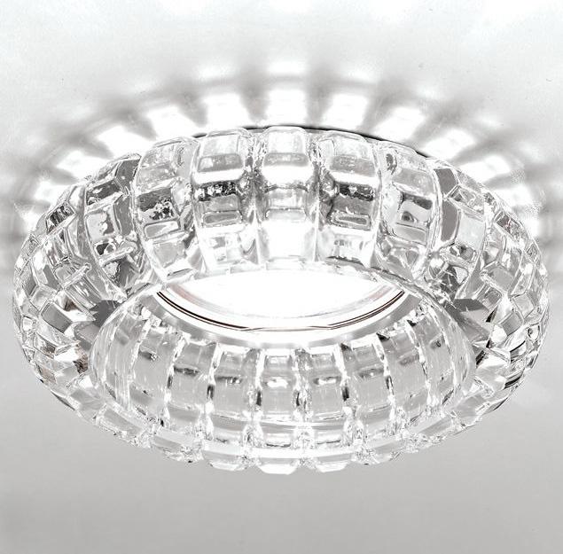 Встраиваемый светильник Ambrella Light Crystal D4141 CL/CH в Санкт-Петербурге