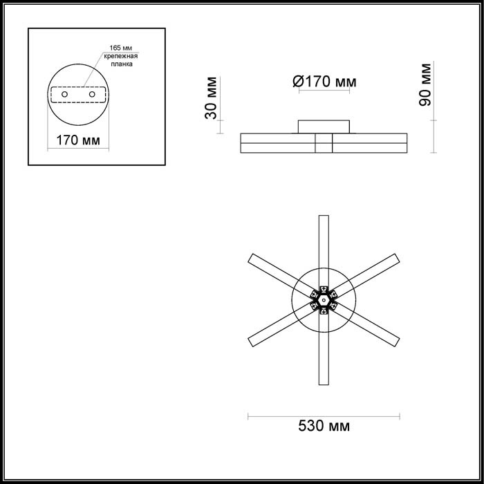 Потолочная светодиодная люстра Odeon Light Veira 4017/35CL в Санкт-Петербурге