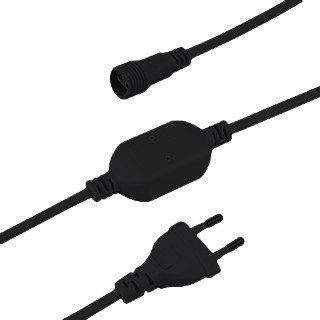 Шнур питания Ardecoled ARD-CLASSIC-1.5M Black (230V, 8A) 064019 в Санкт-Петербурге