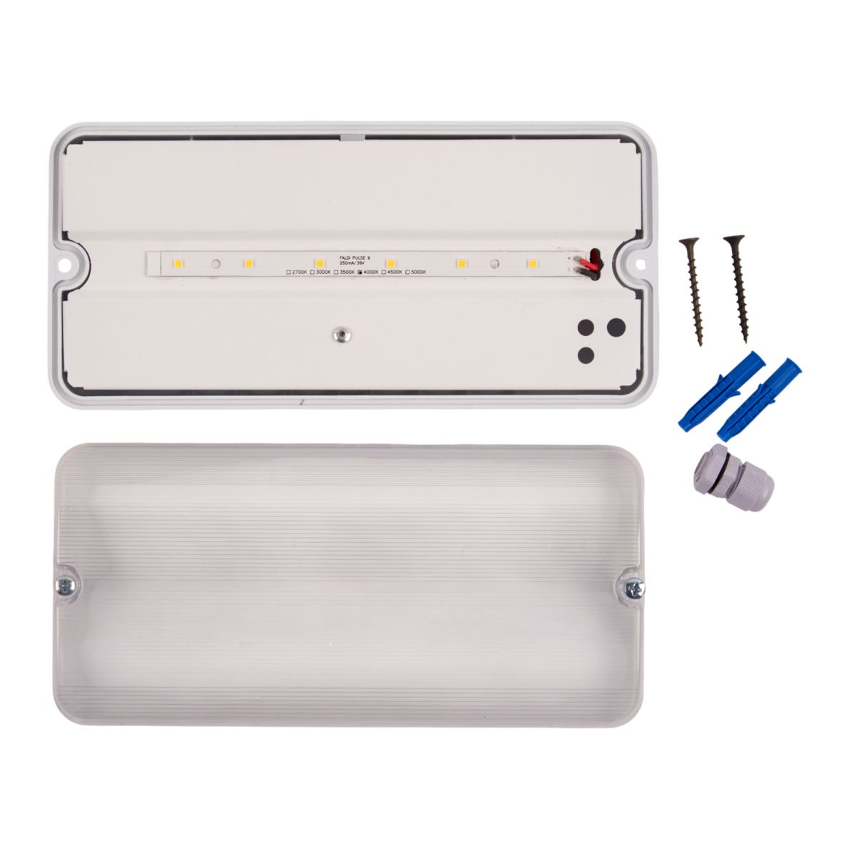 Светильник пылевлагозащищенный Uniel ULW-K25A 6W/4000K IP65 WHITE UL-00013350 в Санкт-Петербурге