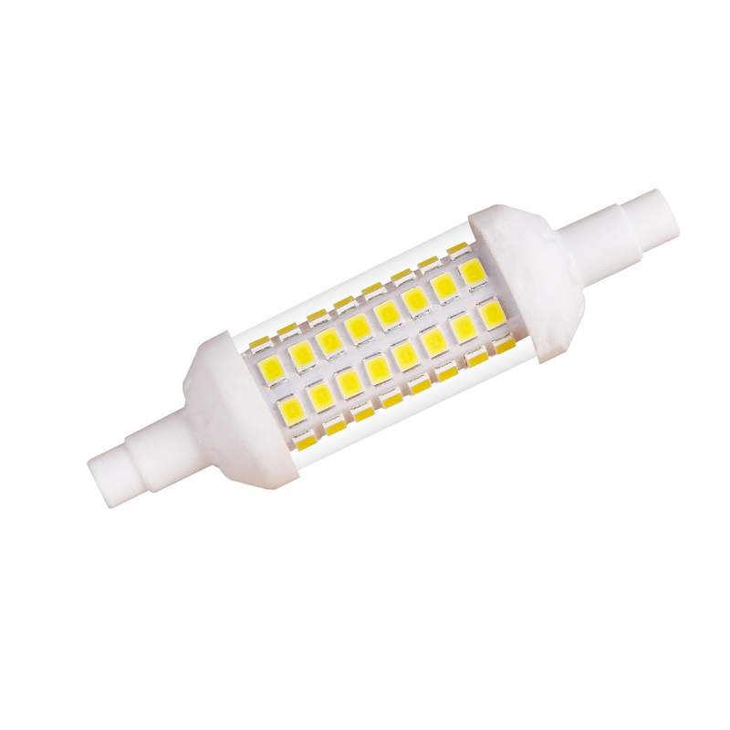 Лампа светодиодная (UL-00001554) Uniel R7s 6W 3000K прозрачная LED-J78-6W/WW/R7s/CL PLZ06WH в #REGION_NAME_DECLINE_PP#