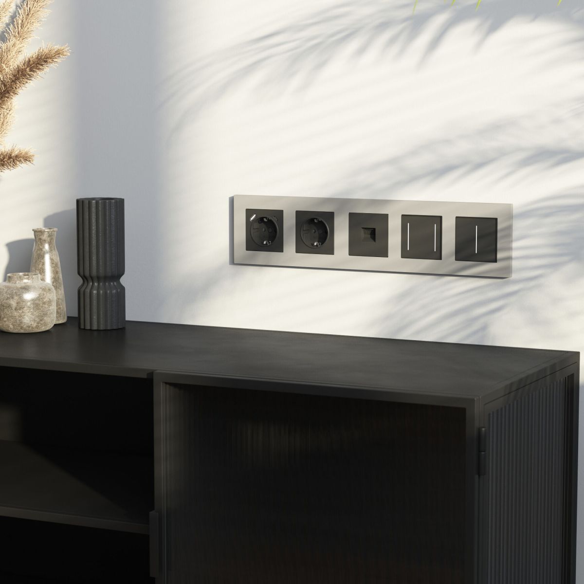 Рамка на 5 постов Werkel Slab (дымчатый софт) W0052917 4690389218477 a071630 в #REGION_NAME_DECLINE_PP#