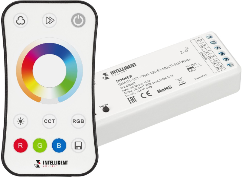 Диммер Arlight Smart-Set-PWM-105-52-Multi-Suf White 036188 в Санкт-Петербурге