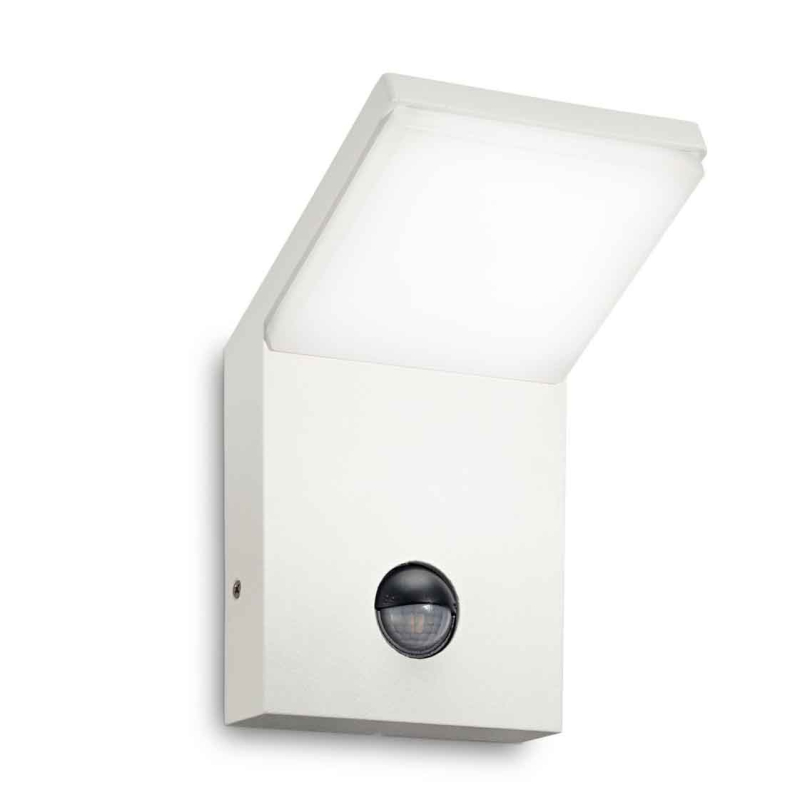 Уличный настенный светодиодный светильник Ideal Lux Style AP1 Sensor Bianco 209852 в Санкт-Петербурге