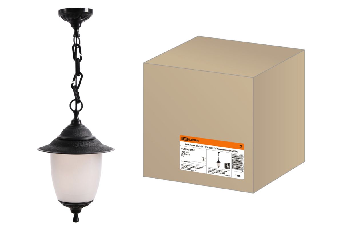 Уличный подвесной светильник TDM Electric Прага Эл-11-70 SQ0330-0507 в Санкт-Петербурге