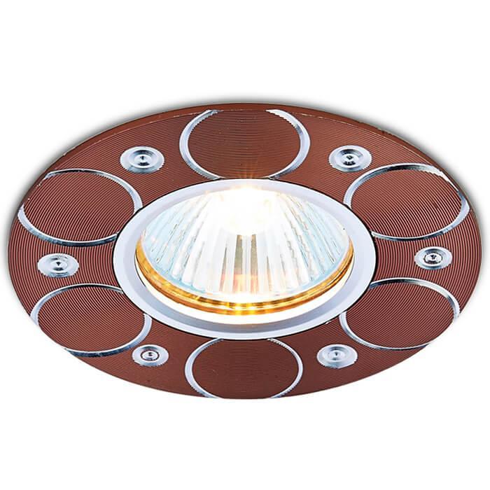 Встраиваемый светильник Ambrella Light Alum A808 AL/BR в #REGION_NAME_DECLINE_PP#