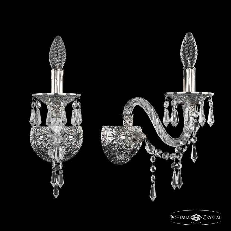 Бра Bohemia Ivele Crystal 16103B/1/165 Ni в Санкт-Петербурге