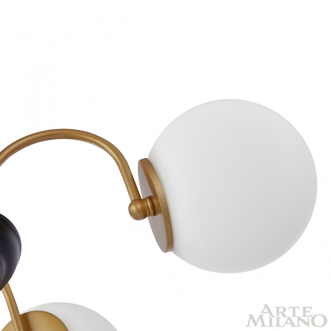 Люстра на штанге Arte Milano Napoli 312066/D700/4 BS/BK в Санкт-Петербурге
