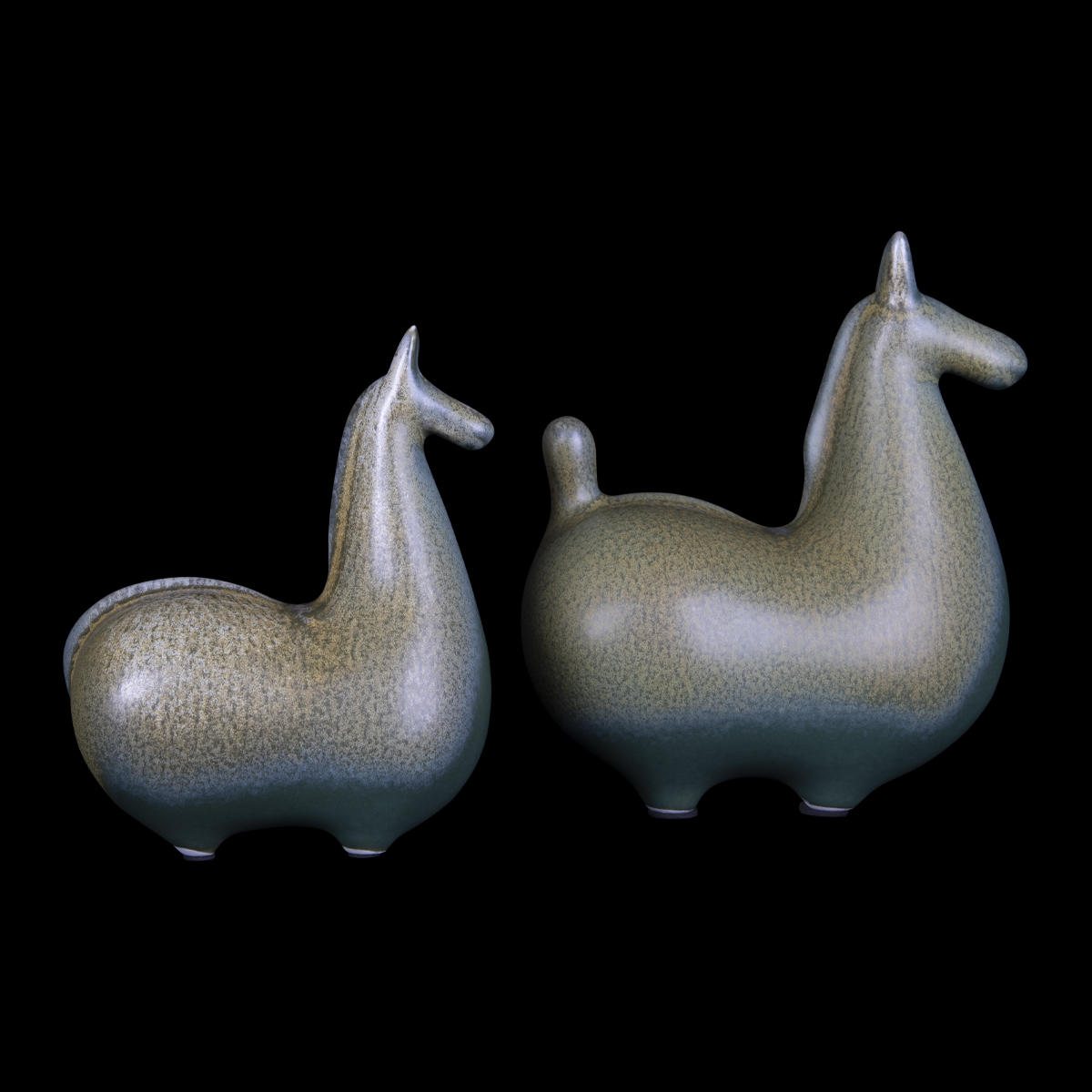 Статуэтка (2 шт.) Loft IT Horse 10283 Green (2 pcs) в #REGION_NAME_DECLINE_PP#