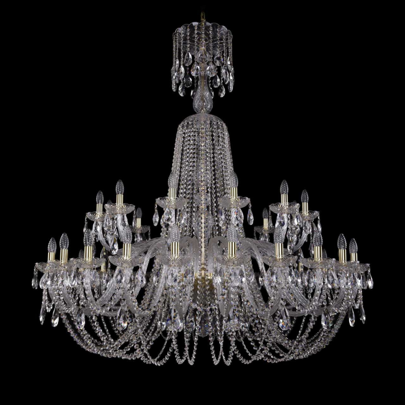Подвесная люстра Bohemia Ivele 1402/24+12/530/XL-154/G в Санкт-Петербурге