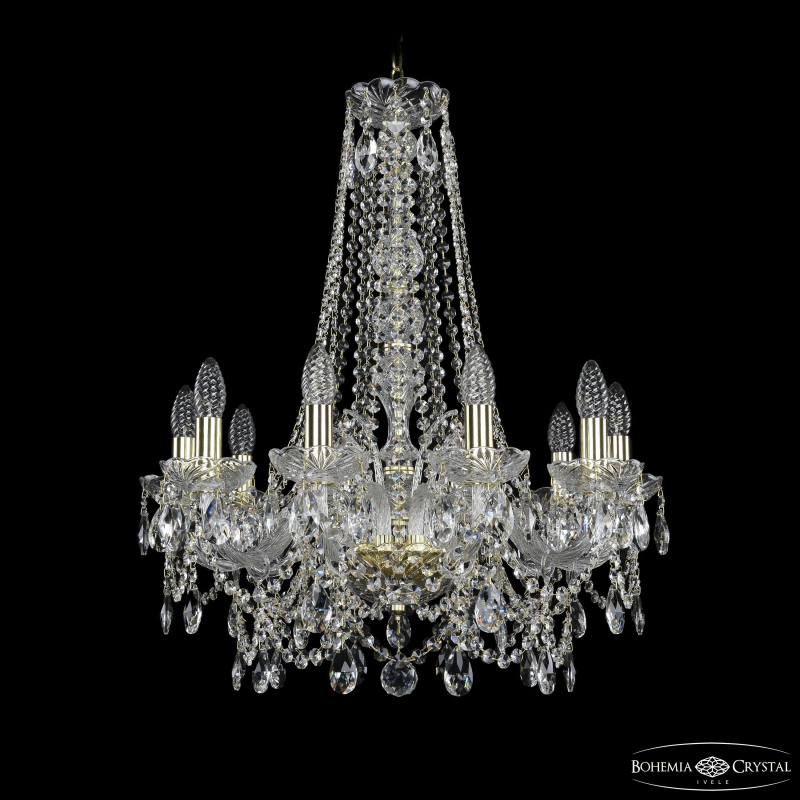 Подвесная люстра Bohemia Ivele Crystal 1411/10/195/h-70 G в Санкт-Петербурге