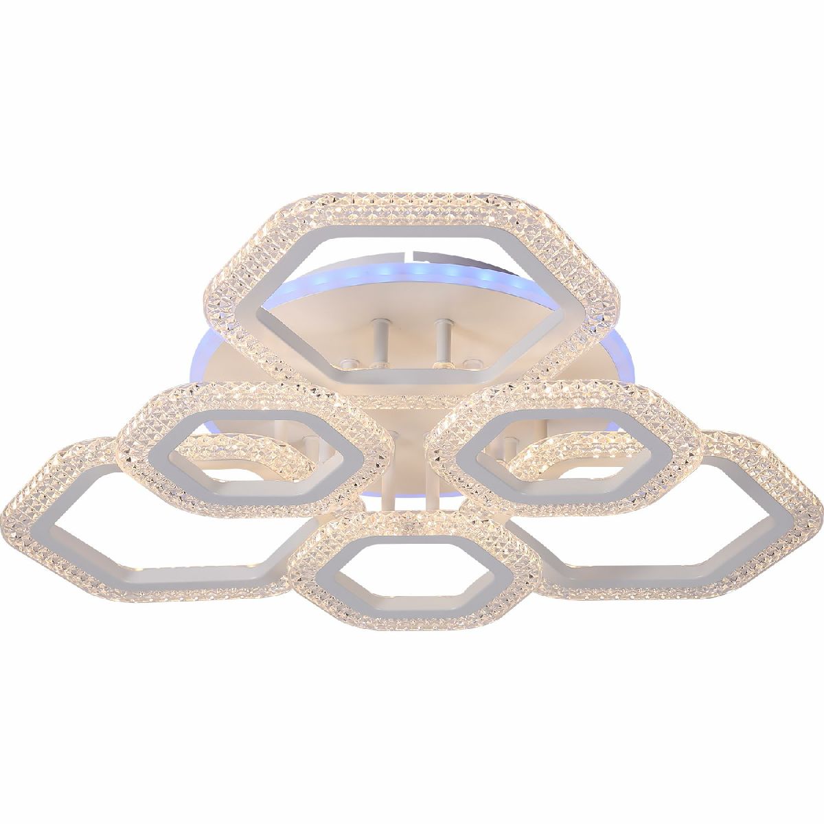 Потолочная люстра Reluce 08490-0.3-3+3RGB WH(RGB) в Санкт-Петербурге