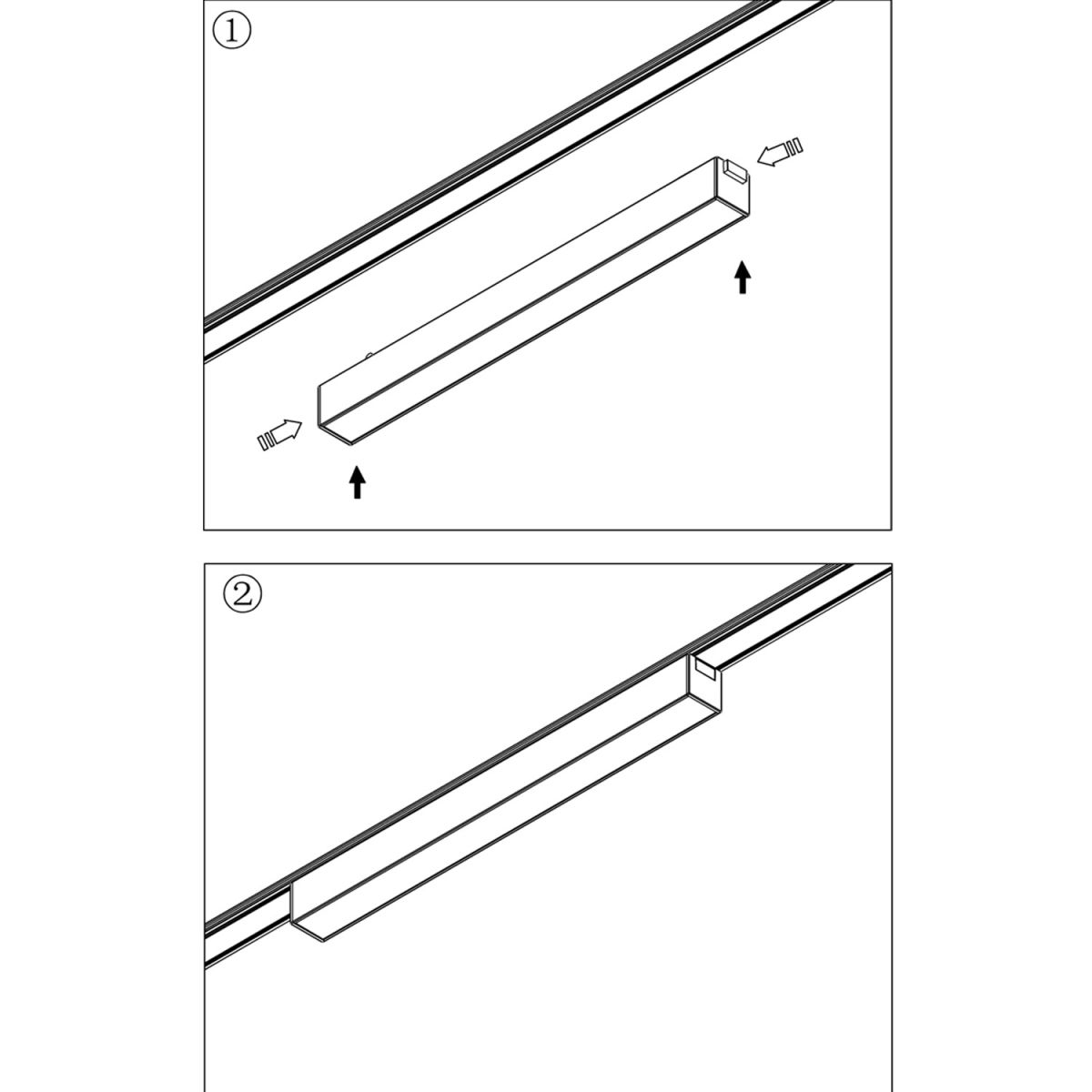 Трековый магнитный светильник Reluce 13003-9.3-001UR magnetic LED20W BK CCT+SMART в Санкт-Петербурге