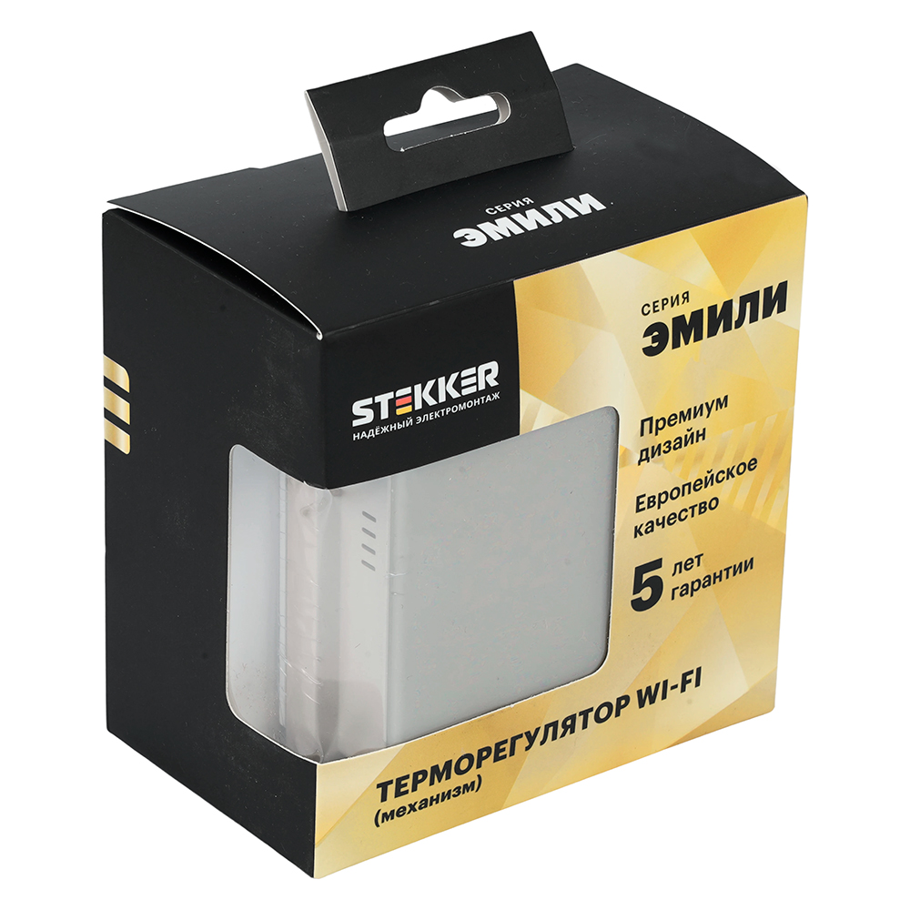 Терморегулятор Wi-Fi (механизм) Stekker Эмили RSW00-5119-08 кашемир soft touch 50427 в #REGION_NAME_DECLINE_PP#