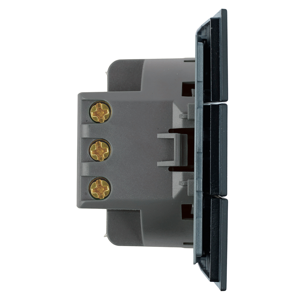 Выключатель 3-клавишный (механизм) Stekker Мия 250В 10А RSW10-3108-05 черный бархат 50444 в Санкт-Петербурге