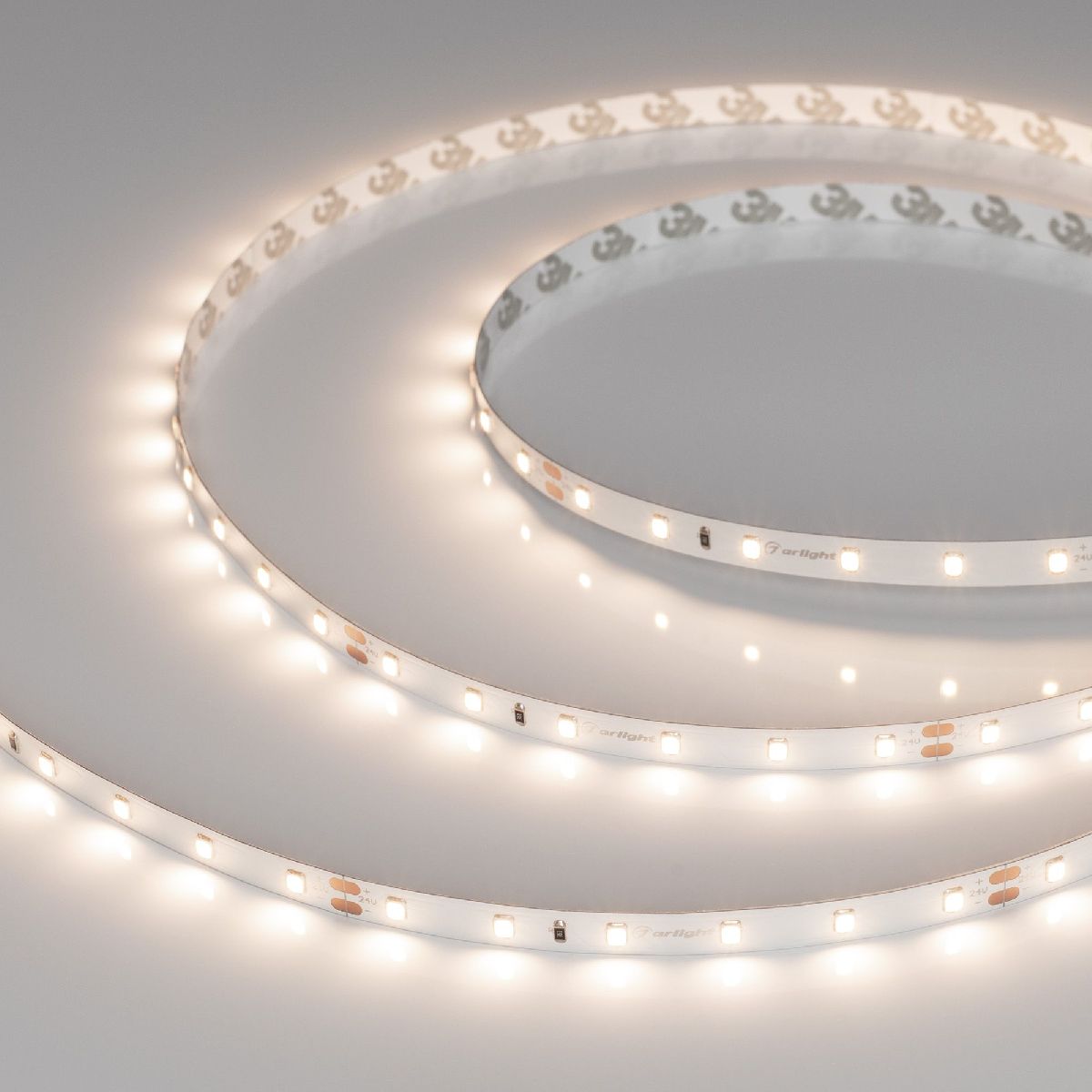 Светодиодная лента Arlight UL-A60-8mm 24V Warm3500 (7.2 W/m, IP20, 5m) 050585 в Санкт-Петербурге