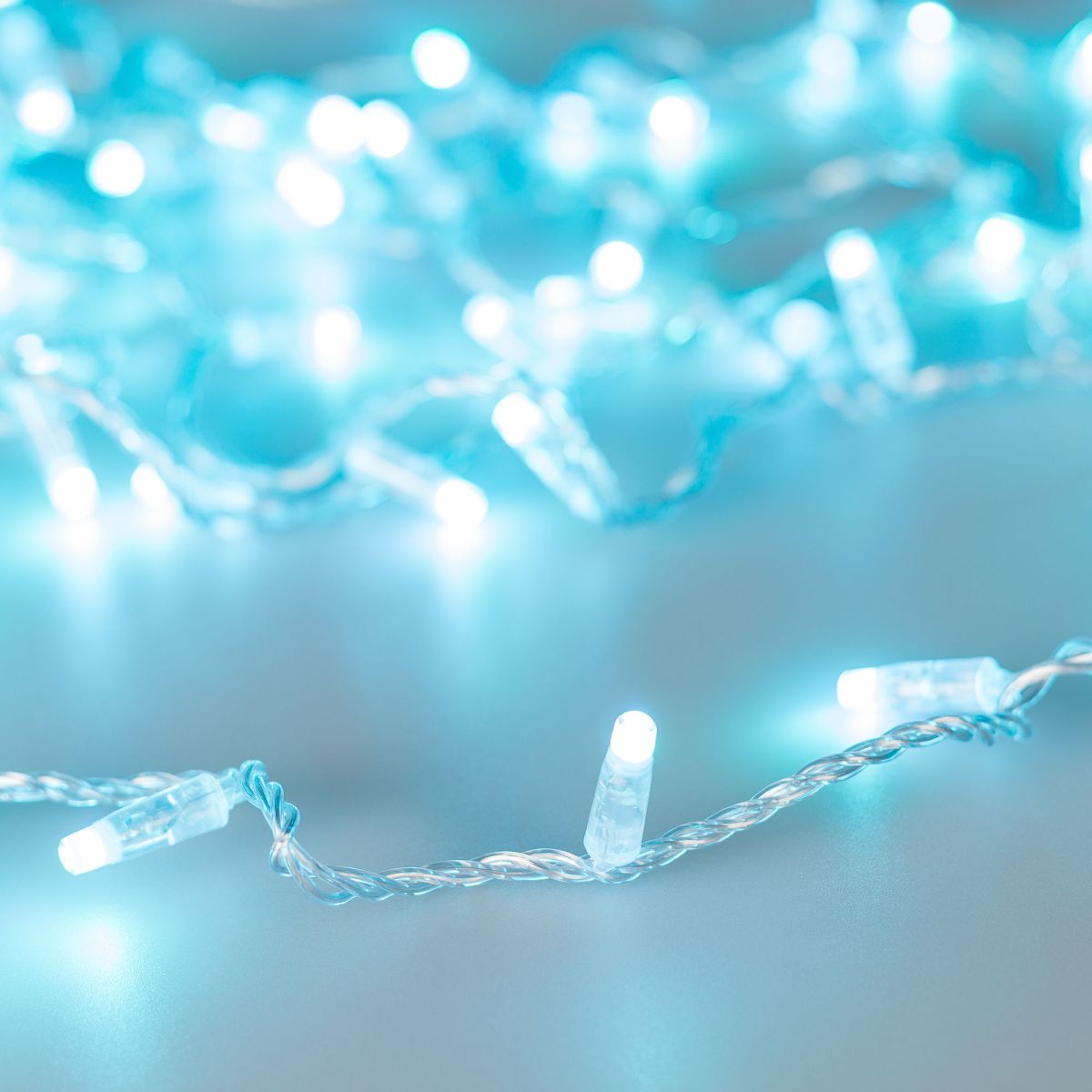 Светодиодная Гирлянда Ardecoled ARD-STRING-CLASSIC-20000-CLEAR-200LED-SYNC RGB (230V, 13W, RF ПДУ, 4000) (IP65) 064843 в Санкт-Петербурге