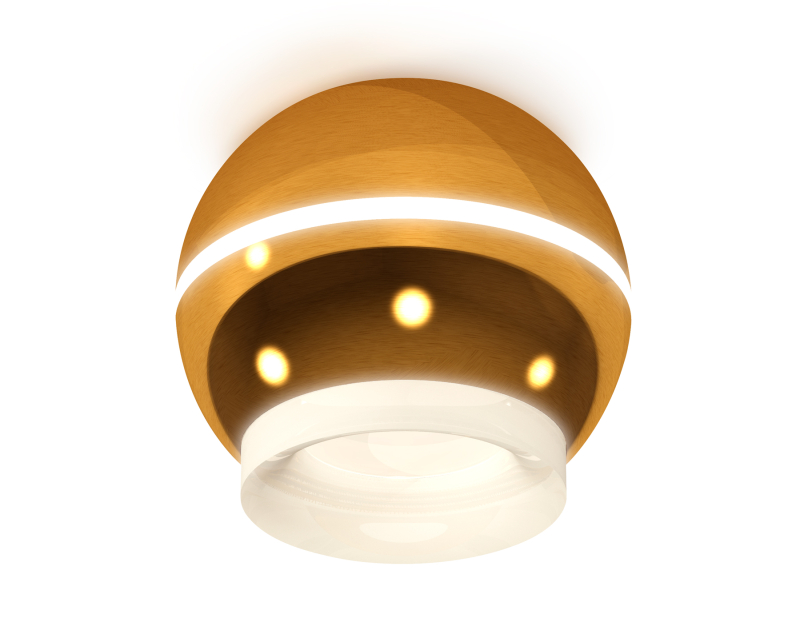 Накладной светильник с дополнительной подсветкой Ambrella Light Techno XS1105030 (C1105, N7165) в Санкт-Петербурге