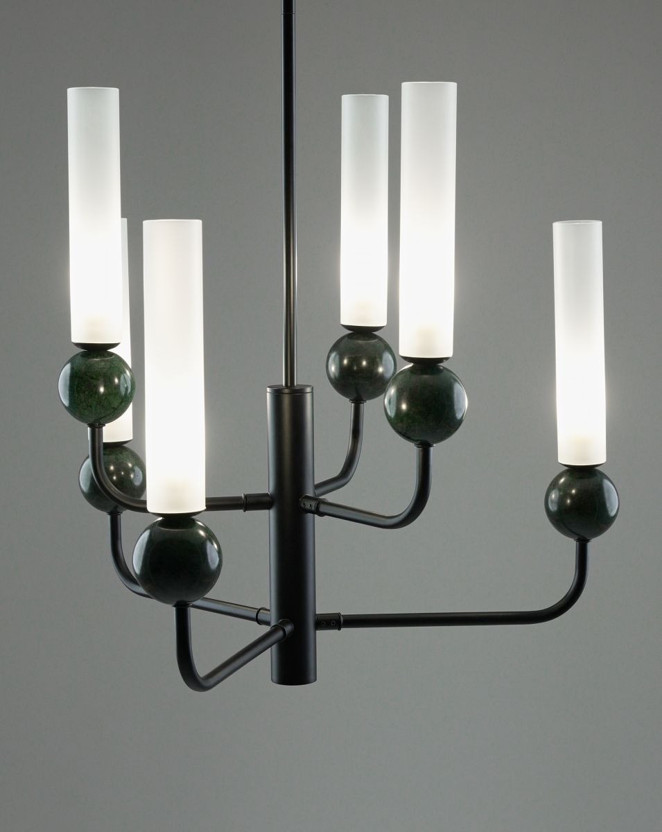 Люстра на штанге Moderli Illis V11792-6P в #REGION_NAME_DECLINE_PP#