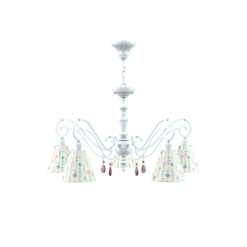 Подвесная люстра Lamp4you Classic E3-05-WM-LMP-O-17-CRL-E3-05-PK-DN в Санкт-Петербурге
