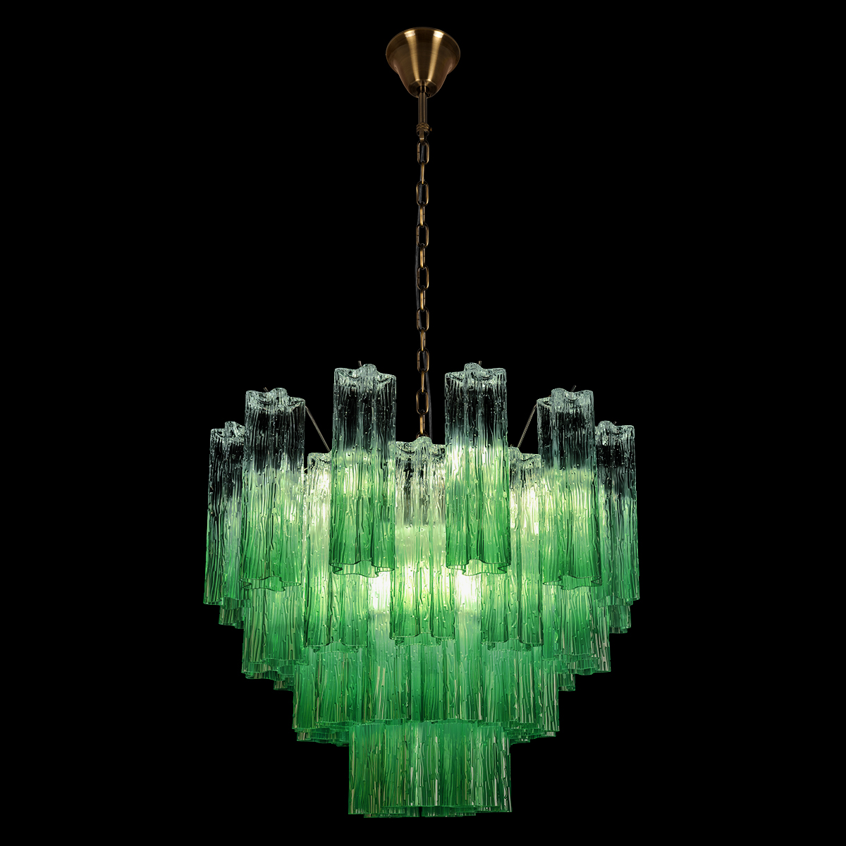 Подвесная люстра Loft IT Murano 10580/600 Clear green в Санкт-Петербурге