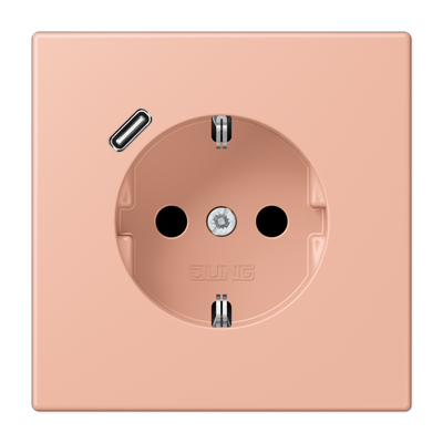 Розетка 2K+З USB Typ C Jung LC1520-18C231 в Санкт-Петербурге