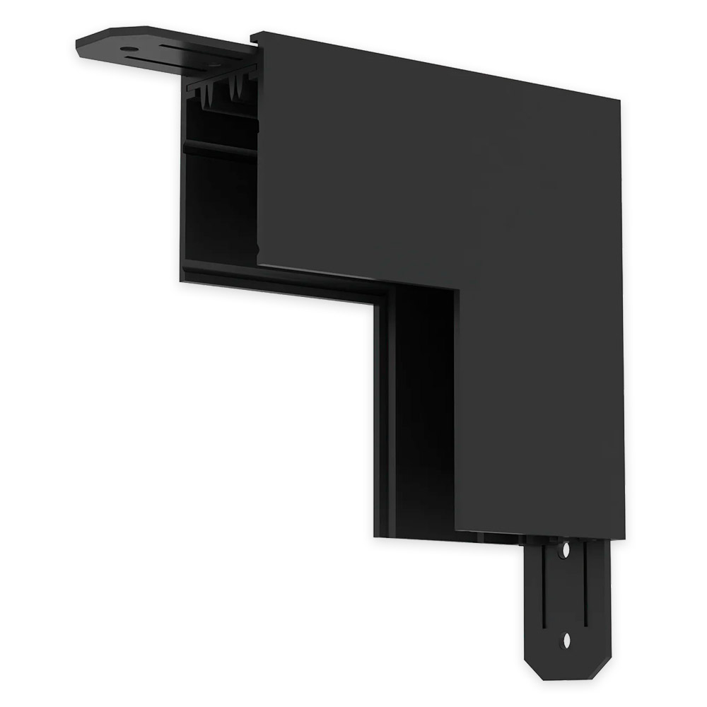 Угловой соединитель внутренний для накладного шинопровода AM Group AM544 BK SMART в Санкт-Петербурге