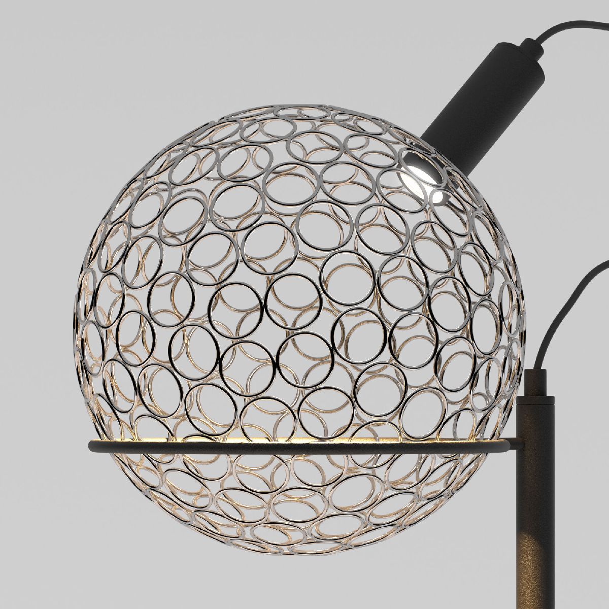 Торшер Eurosvet Gemini 80492/1 черный a069041 в Санкт-Петербурге