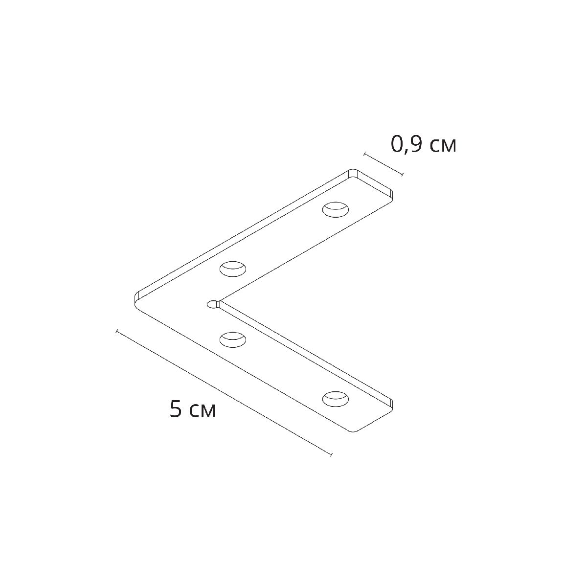 Коннектор угловой для шинопровода Arte Lamp Linea-accessories A484405L в Санкт-Петербурге