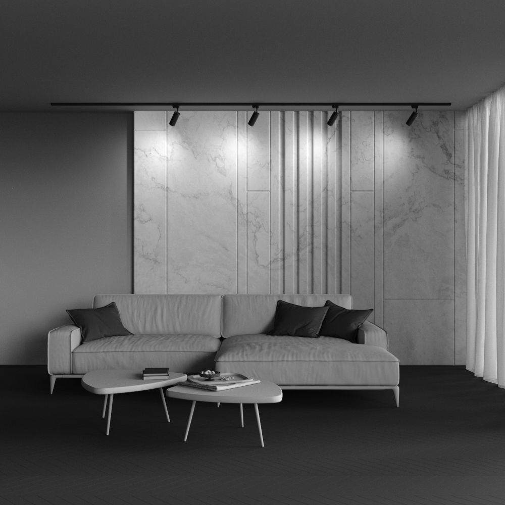 Трековый светильник Maytoni Track lamps TR011-1-GU10-B в Санкт-Петербурге