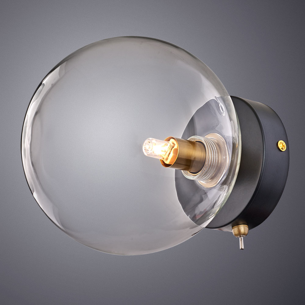 Бра Arte Lamp Vincent A7790AP-1BK в #REGION_NAME_DECLINE_PP#