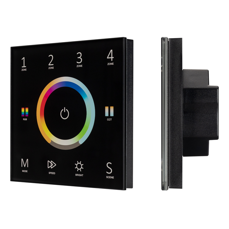 Панель Arlight Sens Smart-P67-Multi Black (230V, 4 зоны, 2.4G) 028322 в Санкт-Петербурге