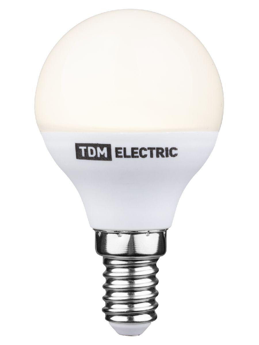 Лампа светодиодная диммируемая TDM Electric Е14 6W 4000K прозрачная SQ0340-0200 в Санкт-Петербурге