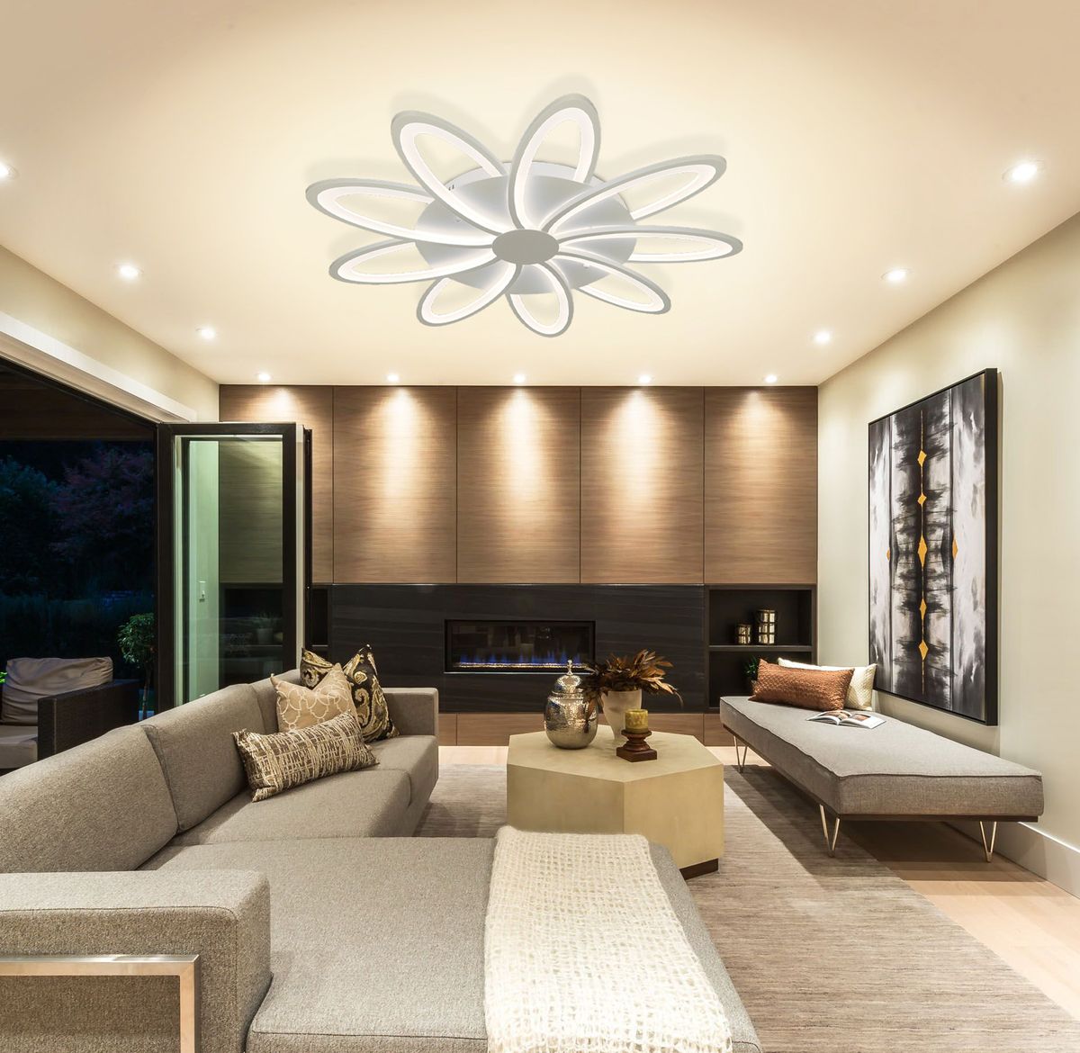 Потолочная люстра Natali Kovaltseva HIGH-TECH LED LAMPS 82009 в #REGION_NAME_DECLINE_PP#