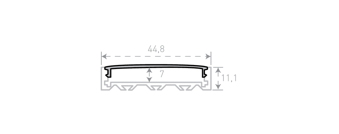 Профиль алюминиевый SWG SF-4411 001137 в Санкт-Петербурге