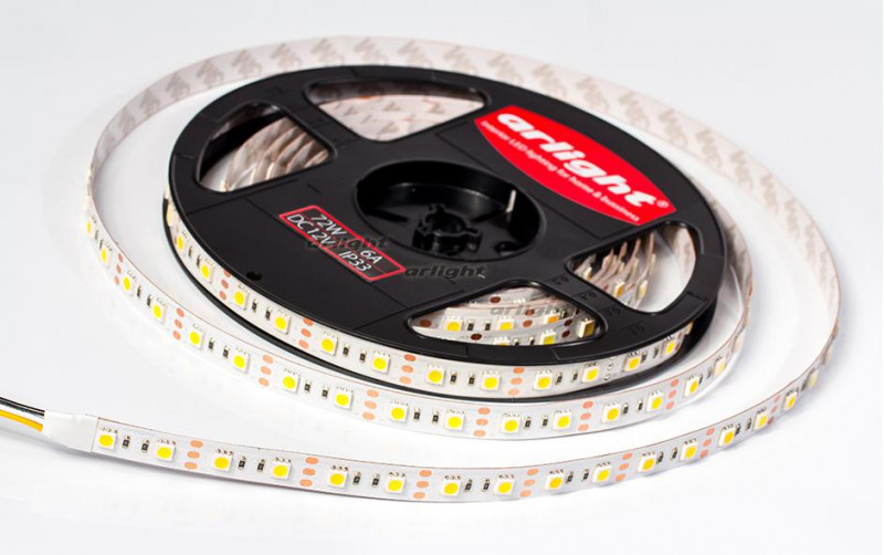 Светодиодная лента Arlight RT 2-5000 12V White-MIX 2x(5060,300 LED,LUX) 011093 в Санкт-Петербурге
