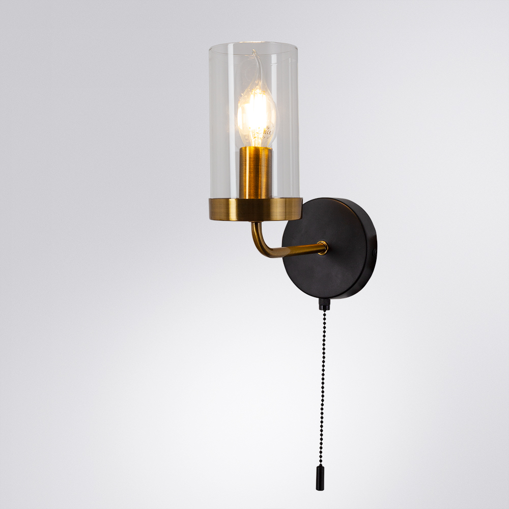 Бра Arte Lamp Avior A7011AP-1BK в Санкт-Петербурге