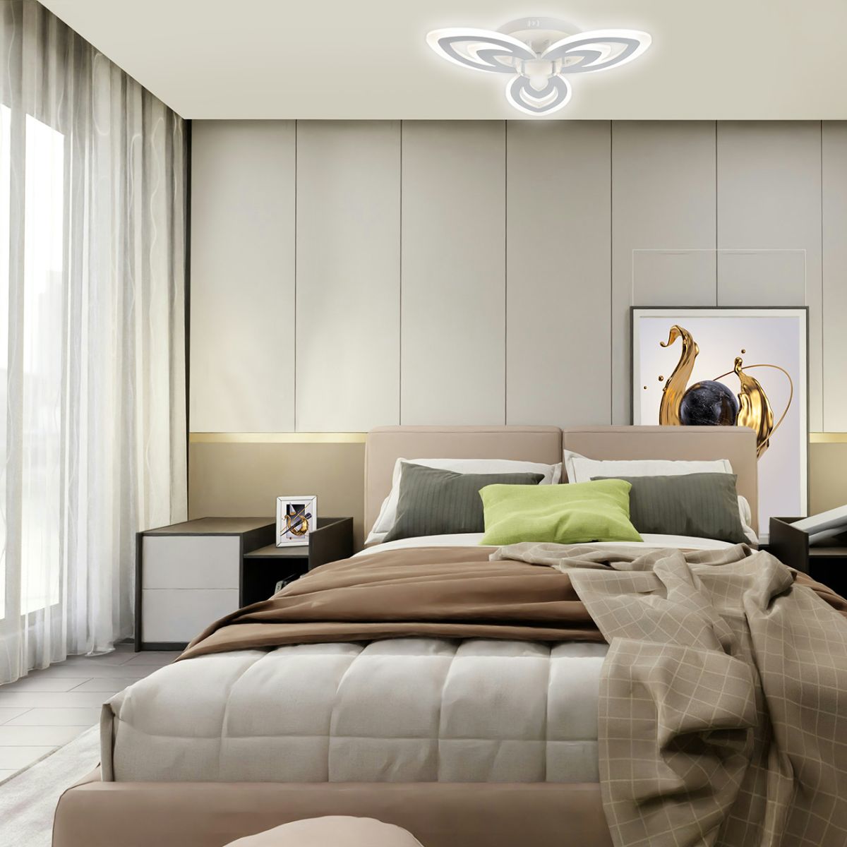 Потолочный светильник Escada 10276/3 LED 40W White в #REGION_NAME_DECLINE_PP#