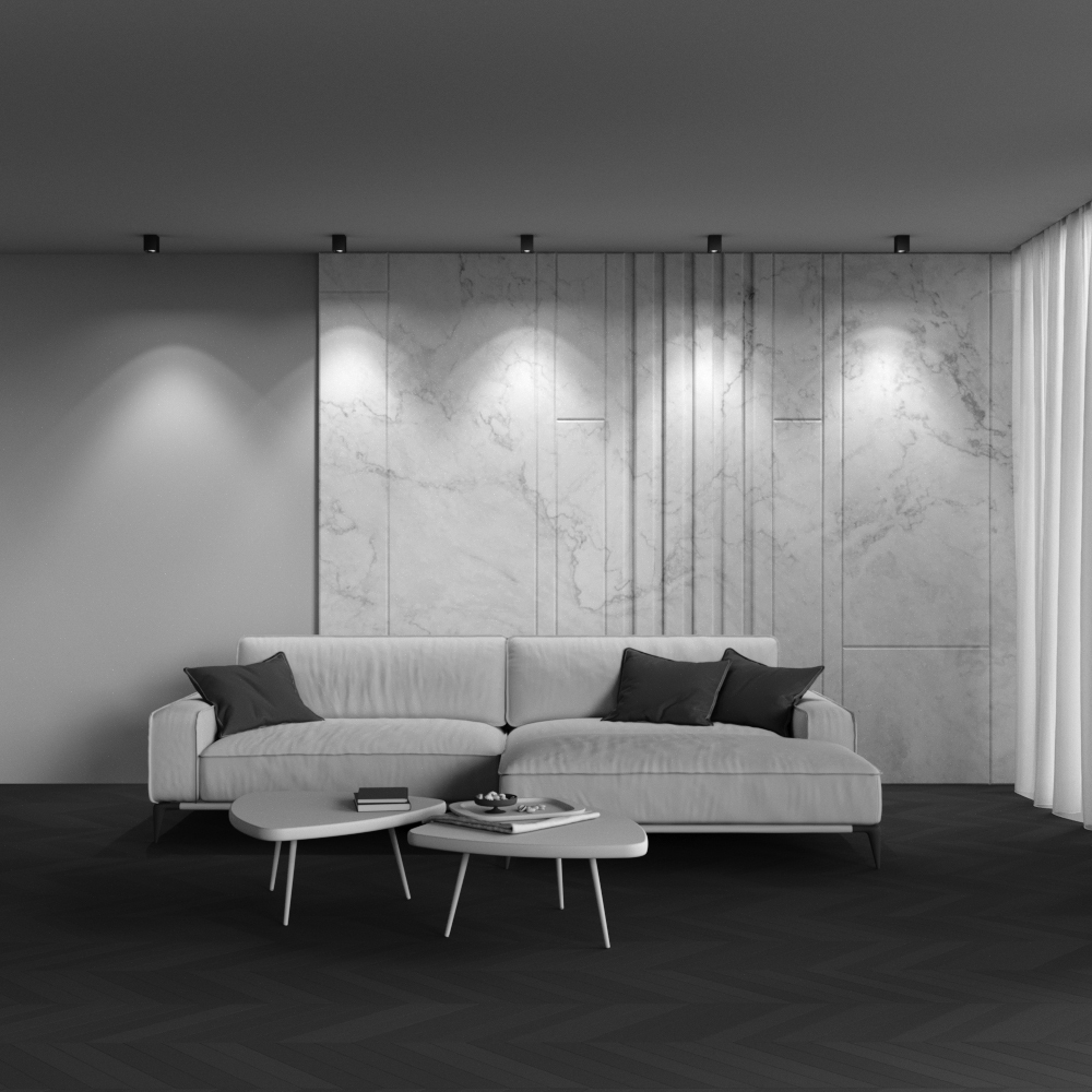 Потолочный светильник Maytoni Technical Alfa LED C065CL-8W4K-SQ-B в Санкт-Петербурге